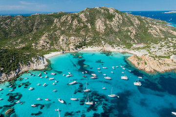 Italia, Sardegna: Isola di Spargi, Cala Corsara. Arcipelago della Maddalena