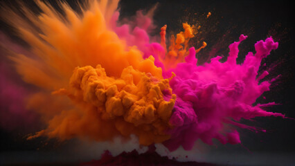 Color smoke