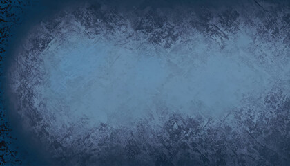 Beautiful grunge grey blue background. Panoramic abstract decorative dark background. Wide angle rough stylized mystic texture wallpaper with copy space for design vector illustration.