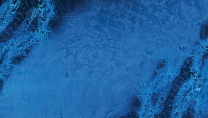 Beautiful grunge grey blue background. Panoramic abstract decorative dark background. Wide angle rough stylized mystic texture wallpaper with copy space for design vector illustration.