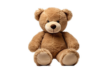 teddy bear isolated on white background - Powered by Adobe