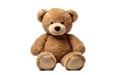teddy bear isolated on white background