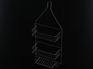 Hanging Shower Caddy 3D model