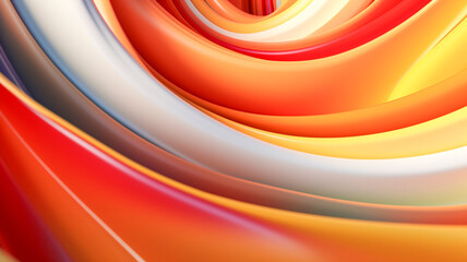 Red Spiral Abstraction: A Generative AI Masterpiece