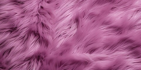 Obraz premium AI Generated. AI Generative. Decorative beautiful cotton pink purple soft furry texture bacground