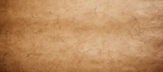 Obraz premium Vintage old brown kraft paper crumpled texture background. Generative AI technology.