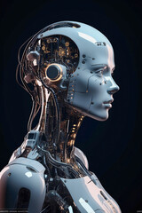 Robotic Head with Computer Mouse: A Glimpse into the Future with Generative AI