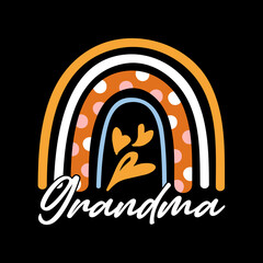 Rainbow SVG Design, Rainbow T-shirt Design,