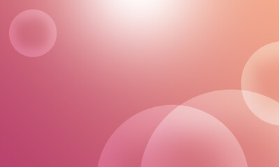 Pastel Calming Coral With Pacific Pink Gradient Abstract Graphic Background