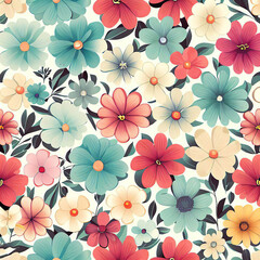 seamless floral pattern Can be used for invitations, greeting, wedding card