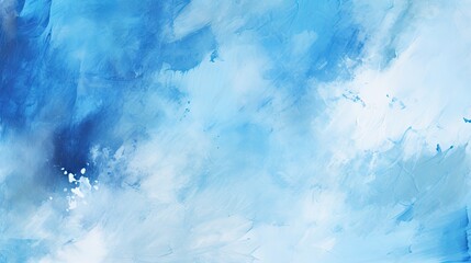 Blue Paint Background, generative ai