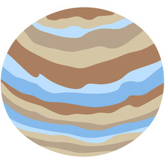 Cartoon Planet Doodle