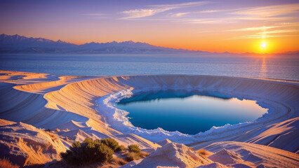 salt lake sunset