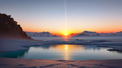 salt lake sunset