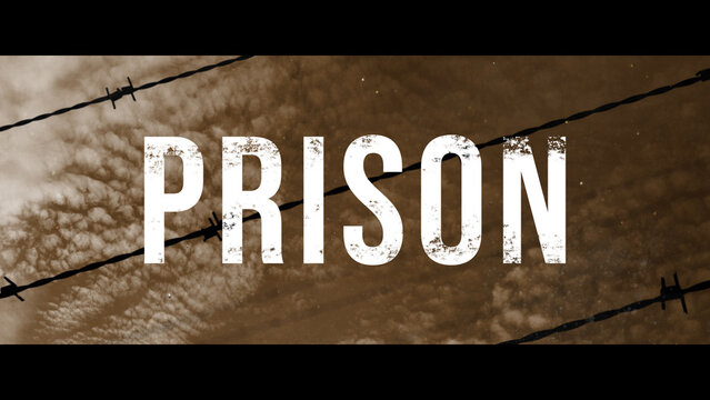 Prison Movie Title Sequence