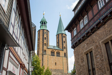 Church of Saints Cosmas and Damian (Marktkirche St. Cosmas und Damian) Goslar Lower Saxony (in german Niedersachsen) Germany