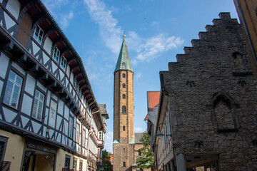 Church of Saints Cosmas and Damian (Marktkirche St. Cosmas und Damian) Goslar Lower Saxony (in german Niedersachsen) Germany