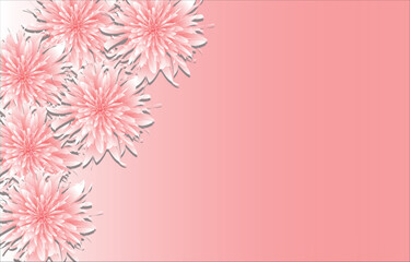 pink flower background