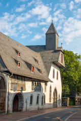 Fototapeta na wymiar historical building Holy Cross (Großes Heiliges Kreuz) Goslar Lower Saxony (in german Niedersachsen) Germany