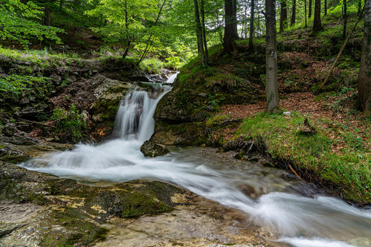Sommer an den Kesselbach Wasserf&auml;llen