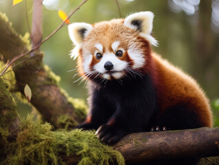 Photo of Red Panda: These adorable creatures have a cat-like face and a fluffy tail