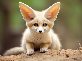 Photo of Fennec Fox: With its large ears and expressive eyes, the fennec fox is undeniably adorable