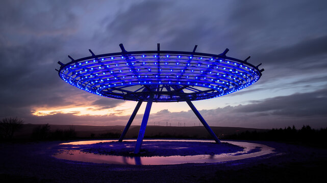 Halo Panopticon, Rossendale, Lancashire, UK