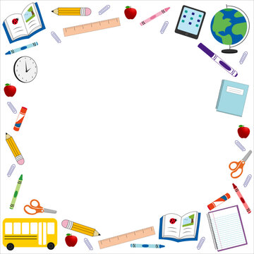 Back to School border