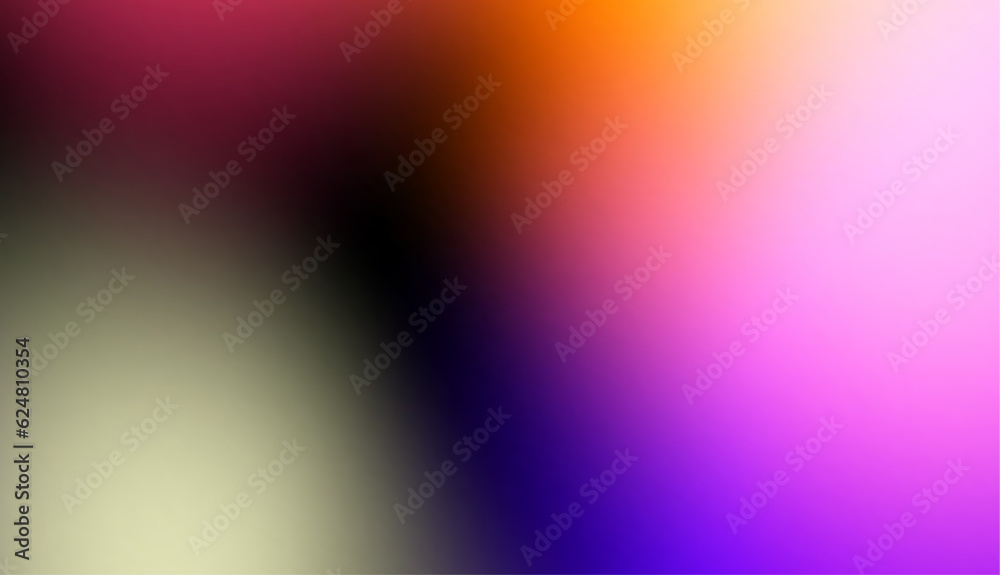 Poster Abstract colorful gradient background design. Vector illustration