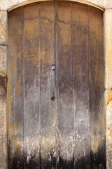 Porta de madeira  século XVIII