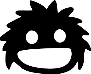 cute face cartoon icon