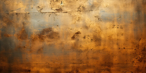 Fototapeta premium old grunge copper bronze rusty metal texture background effect