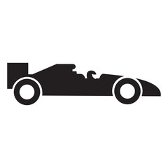 Racing car icon vector symbol illustration