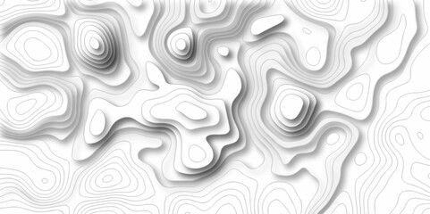 	
Topographic map. Geographic mountain relief. Abstract lines background. Contour maps. Vector illustration, Topo contour map on white background, Topographic contour lines vector map seamless pattern