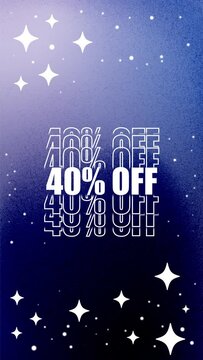 Sale 40% OFF