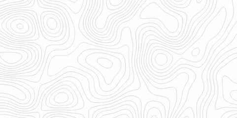 Fototapeta premium Seamless pattern with lines Topographic map. Geographic mountain relief. Abstract lines background. Contour maps. Vector illustration, Topo contour map on white background, Topographic contour lines.