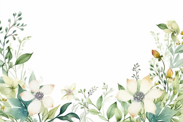 watercolor painting background.generative ai