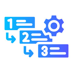 prioritize gradient icon