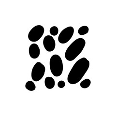 Hand drawn scribbles vector. Doodle, ink brush shapes, random chaotic lines. Charcoal pencil curly lines and squiggles, wide strokes. Black pencil sketches, drawings. Scrawl elements isolated on white