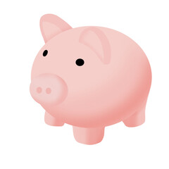Fototapeta premium pink bank