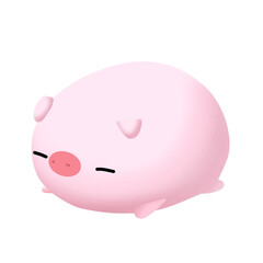 pink piggy bank