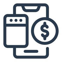 powering financial management with mobile apps icon