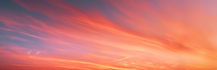 Fototapeta premium Background of colorful sky concept. Beautiful sunset sky. Nature sky backgrounds. Generative AI