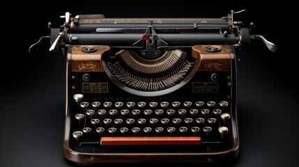 vintage typewriter to commemorate Back to School