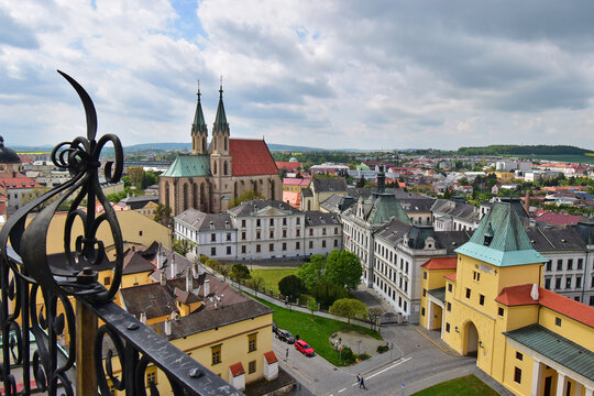 City of Kroměř&iacute;ž town building church