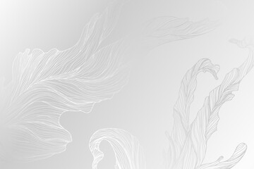 Obraz premium Wavy curved line gradient background. Wallpaper abstract template.