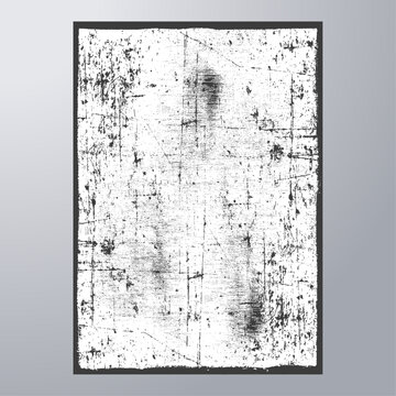 Rustic vintage poster template