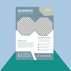 business flyer template. it is my own design.