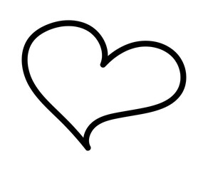 Serce kształt kontury © Monika Janiak-Klicha