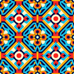 Fototapeta premium seamless pattern with circles